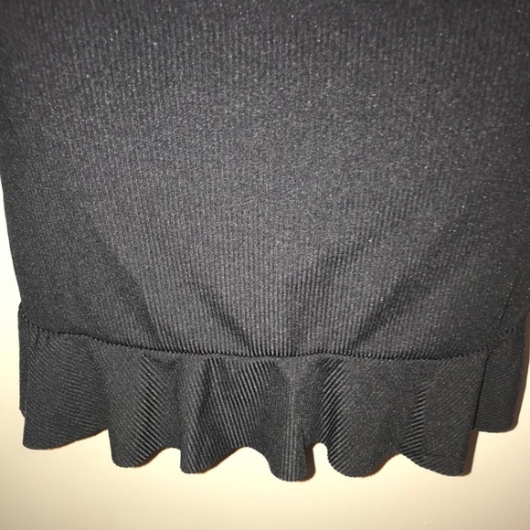 NEW! Black Ruffle Dress - Picture 3 of 3